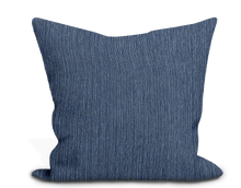 Load image into Gallery viewer, Custom Pillow Cover in Thibaut Wrigley in Navy - One Side