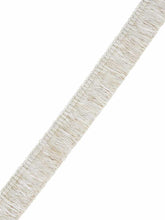 Load image into Gallery viewer, 2" Wide Pearl Ivory Cream Brush Upholstery Fringe Trim