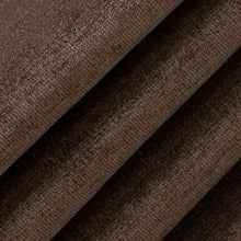 Load image into Gallery viewer, Heavy Duty Fade Resistant Espresso Brown Velvet Upholstery Fabric