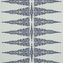 Load image into Gallery viewer, Set of Two Made to Order Thibaut Ellery Stripe Side Drapery Panels