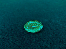 Load image into Gallery viewer, Schumacher Dark Teal Water &amp; Stain Resistant MCM Mid Century Modern Upholstery Fabric