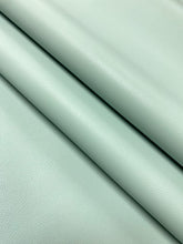 Load image into Gallery viewer, Designer Softened Heavy Duty Seafoam Aqua Faux Leather Upholstery Vinyl WHS 5129