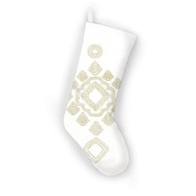 Load image into Gallery viewer, Thibaut Province Medallion Christmas Stocking