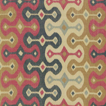Load image into Gallery viewer, Pair of Custom Made Schumacher Darya Ikat Pillow Covers - Both Sides