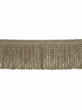 Load image into Gallery viewer, 4.75" Wide Brown Taupe Tassel Bullion Fringe Trim