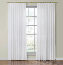 Load image into Gallery viewer, Thibaut Dixie Embroidery Semi Sheer Side Drapery Panels