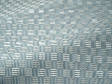 Load image into Gallery viewer, PIERRE FREY INDOOR OUTDOOR AQUA BLUE GEOMETRIC FABRIC ESPELETTE
F3718004 - Ciel