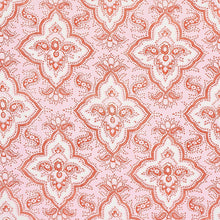 Load image into Gallery viewer, Pair of Custom Made Schumacher Amalia Medallion Handmade Print Pillow Covers - Both Sides