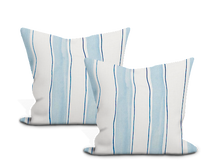 Load image into Gallery viewer, Schumacher Tracing Stripes Pillow Cover