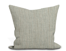 Load image into Gallery viewer, Custom Pillow Cover in Thibaut Jasper in Sage - One Side
