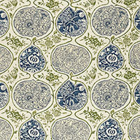 Load image into Gallery viewer, Set of Two Made to Order Schumacher Katsugi Side Drapery Panels