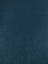 Load image into Gallery viewer, Water Stain Resistant Prussian Blue MCM Mid Century Modern Upholstery Drapery Fabric STA 5136