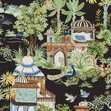 Load image into Gallery viewer, Set of Two Made to Order Thibaut Mystic Garden Side Drapery Panels