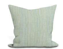 Load image into Gallery viewer, Custom Pillow Cover in Thibaut Jasper in Whirpool - One Side