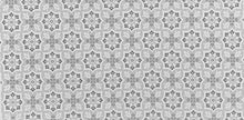 Load image into Gallery viewer, Aqua Blue White Green Coral Peach Floral Medallion Cotton Upholstery Drapery Fabric