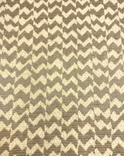 Load image into Gallery viewer, Black Edition Samar Tungsten Textured Boucle Weave Taupe Grey Cream Geometric Upholstery Fabric STA 5123