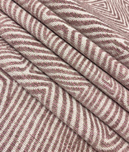 Load image into Gallery viewer, Kravet Dendera Rose Clay Lavender Abstract Water &amp; Stain Resistant Chenille Upholstery Fabric STA 5090