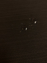 Load image into Gallery viewer, Designer Indoor Outdoor Mocha Brown Herringbone MCM Mid Century Modern Upholstery Fabric WHS 4588
