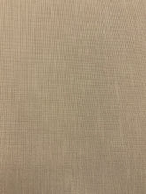 Load image into Gallery viewer, 1.5 Yard Designer Indoor Outdoor Faux Linen Taupe Neutral Upholstery Fabric WHS 4650