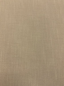 1.5 Yard Designer Indoor Outdoor Faux Linen Taupe Neutral Upholstery Fabric WHS 4650