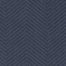 Load image into Gallery viewer, InsideOut Performance Water &amp; Stain Resistant Navy Blue Herringbone Chenille Upholstery Fabric