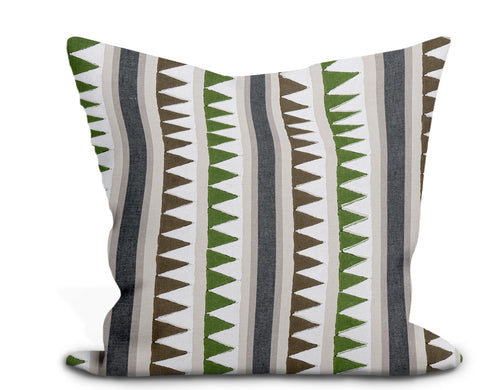 Thibaut Lomita Stripe Pillow