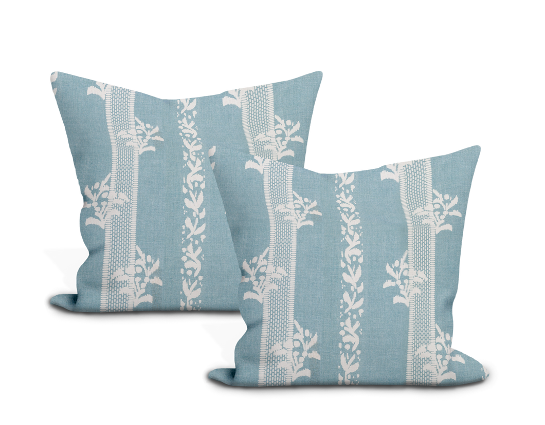 Sister Parish Brio Fabric Pillow Covers