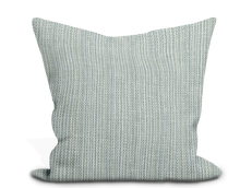 Load image into Gallery viewer, Custom Pillow Cover in Thibaut Jasper in Mist - One Side