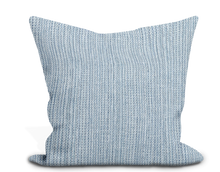 Load image into Gallery viewer, Custom Pillow Cover in Thibaut Jasper in Sky - One Side