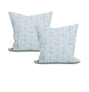 schumacher gardenia pillow cover