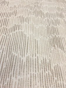 Holly Hunt Cream Beige Taupe Tally Spring Snow Sunbrella Indoor Outdoor Upholstery Fabric STA 5100