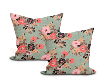 Load image into Gallery viewer, schumacher valentina floral pillow cover