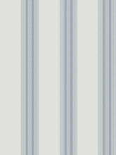 Load image into Gallery viewer, Cotton Cream Navy Blue Yellow Herringbone Stripe Upholstery Drapery Fabric FB