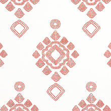 Load image into Gallery viewer, Set of Two Made to Order Thibaut Province Medallion Side Drapery Panels