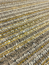 Load image into Gallery viewer, Lee Jofa Relic Chestnut Kelly Wearstler Taupe Cream Black Mustard Tweed Upholstery Fabric STA 5096