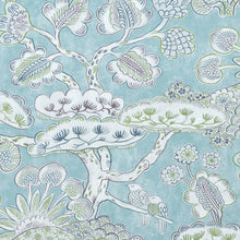 Load image into Gallery viewer, Set of Two Made to Order Thibaut Tree House Side Drapery Panels