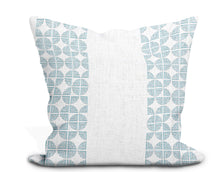 Load image into Gallery viewer, Thibaut Fairmont Stripe Embroidery Pillow