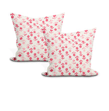 Load image into Gallery viewer, Pair of Custom Made Schumacher Beatriz Handprint Pillow Covers - Both Sides