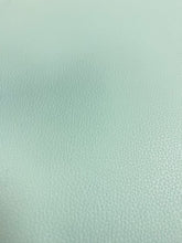 Load image into Gallery viewer, Designer Softened Heavy Duty Seafoam Aqua Faux Leather Upholstery Vinyl WHS 5129