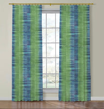 Load image into Gallery viewer,  Thibaut Mekong Stripe Side Drapery Panels