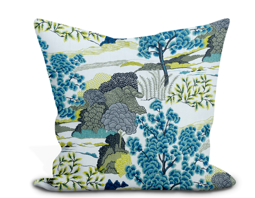 Thibaut Daintree Embroidery Pillow