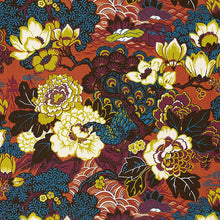 Load image into Gallery viewer, Pair of Custom Made Schumacher Shanghai Peacock Pillow Covers - Both Sides