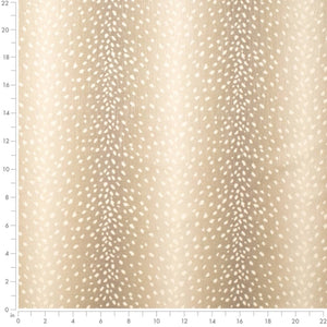 Heavy Duty Beige Cream Taupe Fawn Animal Pattern Upholstery Fabric