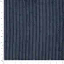 Load image into Gallery viewer, Heavy Duty Fade Resistan Marine Navy Blue Corduroy Upholstery Fabric