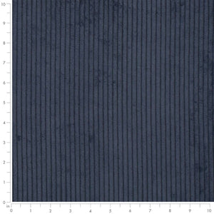 Heavy Duty Fade Resistan Marine Navy Blue Corduroy Upholstery Fabric