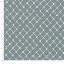 Load image into Gallery viewer, Heavy Duty Tufted Diamond Antique Teal Azure Upholstery Drapery Fabric