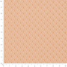 Load image into Gallery viewer, Heavy Duty Small Art Deco Fan Honey Beige Upholstery Drapery Fabric