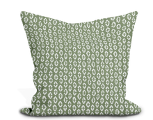 Load image into Gallery viewer, Custom Pillow Cover in Thibaut Perry in Aloe - One Side