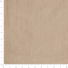 Load image into Gallery viewer, Heavy Duty Fade Resistant Hazelnut Taupe Corduroy Upholstery Fabric