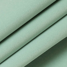 Load image into Gallery viewer, Stain Resistant Aqua Blue Velvet Upholstery Drapery Fabric